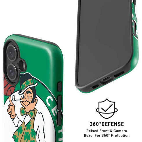 NBA Boston Celtics Large Logo iPhone 16 Plus Magsafe Impact Case